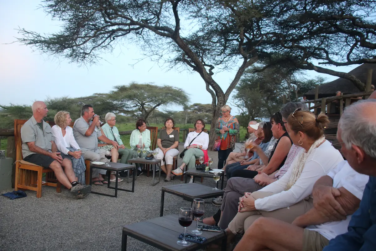Epic Adventure guests on safari